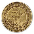 Service Medallion - Navy The Military Gift Store