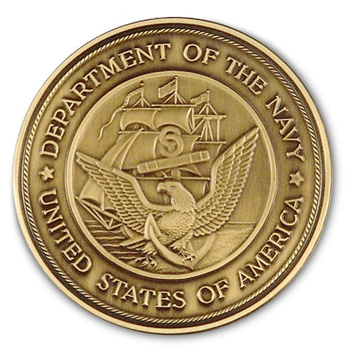 Service Medallion - Navy The Military Gift Store