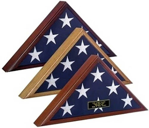 4 x 6 Flag Display Case, 4 ft x 6 ft Flag Display case, Flag Display case for 4x6 Flag The Military Gift Store
