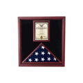 Flag and Document Case - Vertical 8 1/2 x 11 Document - Black Material. The Military Gift Store