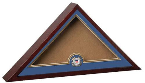 Flag Connections US Coast Guard Internment American Burial Flag Display Case The Military Gift Store
