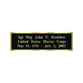 Flag Connections - Laser Engraved Name Plates. The Military Gift Store