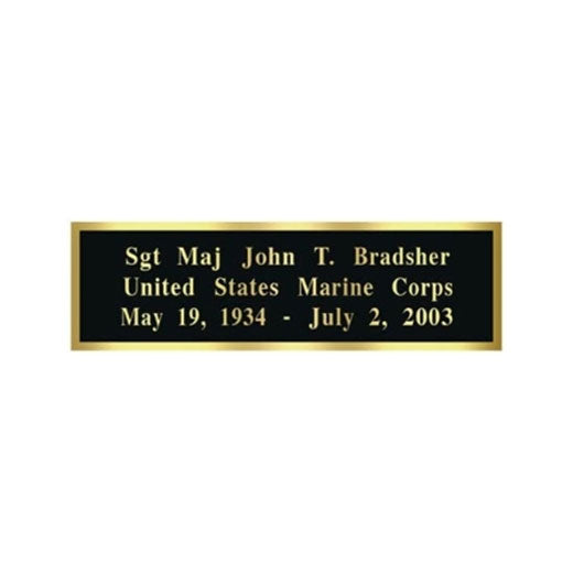 Flag Connections - Laser Engraved Name Plates. The Military Gift Store