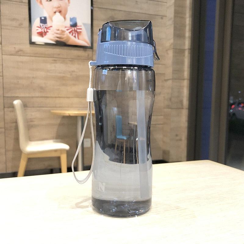 500ML Portable Large-capacity Water Bottle Sports Straw Cups Student Plastic Water Cups Drop-resistant Leak-proof Water Bottle with Straw Outdoor Water Bottle Plastic Portable Water Cup Dinkware Stevvex