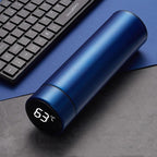 500ml Stainless Steel Intelligent Insulation Water Bottle Vacuum Bottle Insulation Touch Intelligent Temperature Display  Intelligent Touch Display Temperature 304 Stainless Steel Thermos Water Bottle Stevvex