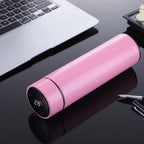 500ml Stainless Steel Intelligent Insulation Water Bottle Vacuum Bottle Insulation Touch Intelligent Temperature Display  Intelligent Touch Display Temperature 304 Stainless Steel Thermos Water Bottle Stevvex