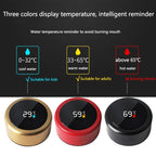 500ml Stainless Steel Intelligent Insulation Water Bottle Vacuum Bottle Insulation Touch Intelligent Temperature Display  Intelligent Touch Display Temperature 304 Stainless Steel Thermos Water Bottle Stevvex