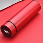 500ml Stainless Steel Intelligent Insulation Water Bottle Vacuum Bottle Insulation Touch Intelligent Temperature Display  Intelligent Touch Display Temperature 304 Stainless Steel Thermos Water Bottle Stevvex