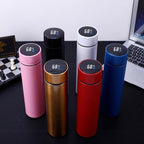 500ml Stainless Steel Intelligent Insulation Water Bottle Vacuum Bottle Insulation Touch Intelligent Temperature Display  Intelligent Touch Display Temperature 304 Stainless Steel Thermos Water Bottle Stevvex