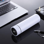 500ml Stainless Steel Intelligent Insulation Water Bottle Vacuum Bottle Insulation Touch Intelligent Temperature Display  Intelligent Touch Display Temperature 304 Stainless Steel Thermos Water Bottle Stevvex