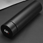 500ml Stainless Steel Intelligent Insulation Water Bottle Vacuum Bottle Insulation Touch Intelligent Temperature Display  Intelligent Touch Display Temperature 304 Stainless Steel Thermos Water Bottle Stevvex