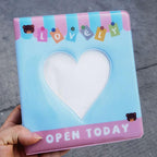 50/100 Pockets Photo Album Hollow Heart Mini Photocard Holder 4/6 Inches Card Binder & Stickers Storage Business Card Bag Polaroid Book Album Gifts For Valentines Day Stevvex