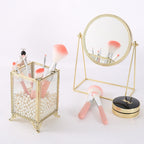 Makeup brush storage bucket