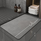 Diatom Mud Absorbent Pad Toilet Floor Mat Soft Non-slip Pi-Mart