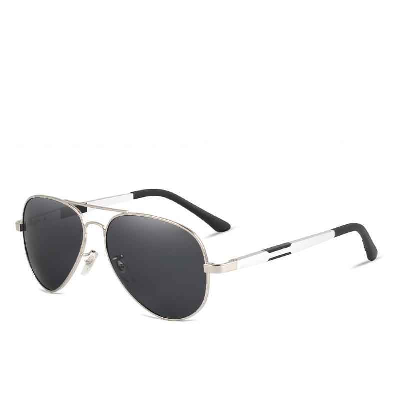 Aviation Luxury Aluminum Magnesium Gold Fashion Polarized Lens Sunglasses Men/Women Driving Mirror Sunglasses  Military Style - SJB-DIAMOND ELITES