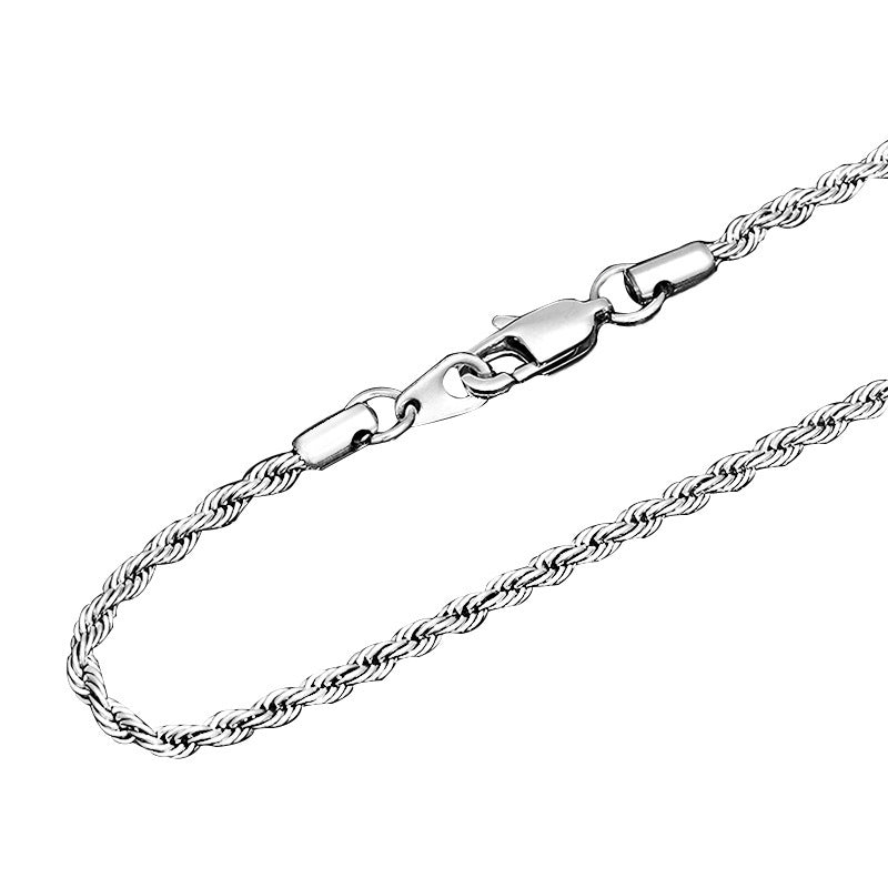 European And American Men's Titanium Steel Gold-plated Necklace