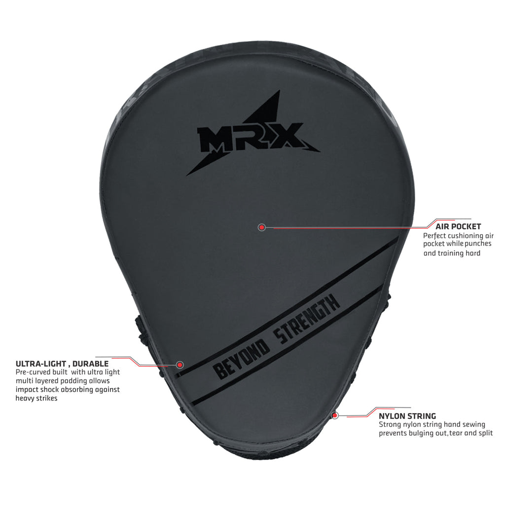 MRX Boxing Hook & Jab Pads MMA Focus Punching Mitts Training kickboxing - SJB-DIAMOND ELITES
