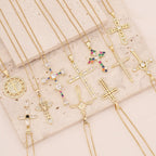 Gold Plated Pendant Necklace Pi-Mart