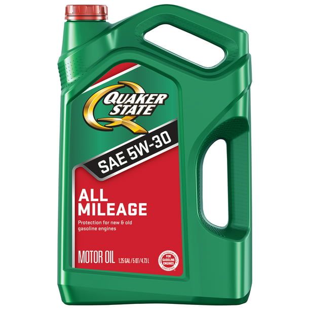 Quaker State All Mileage Synthetic Blend 5W-30 Motor Oil, 5 Quart EasyOptionXY LLC