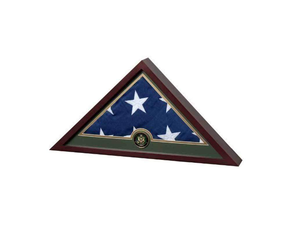 Flags Connections United States Army Flag Display Case with Embroidered US Flag. The Military Gift Store