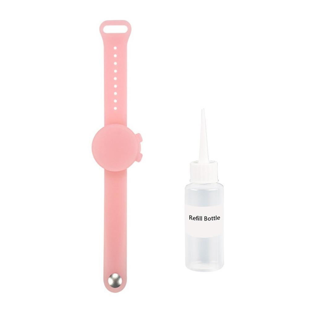 Outdooor Silicone Wristband Hand Sanitizer Disinfectant Bracelet Pi-Mart