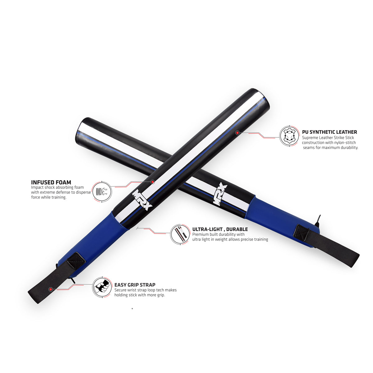 MRX Training Striking Sticks for Boxing MMA Kickboxing - SJB-DIAMOND ELITES