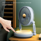 Desktop Desktop Fan Camping Office Telescopic Folding Pi-Mart