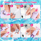 2-in-1  Bikini Double Headed Cordless Body Shaver Lootquake LLC