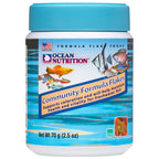 Ocean Nutrition Community Formula Flakes Fish Food - Natural Ingredient Fish Food Flakes for Freshwater Fish - Supports Health & Coloration Made in USA 2.5 oz (70 g) Lootquake LLC