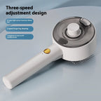 Animal Hair Remover Brush Dog And Cat Steam Brush Pet Self Cleaning Dog Brush Grooming Removes Cat Hairs Cat Dog Accessories Pet Products Pi-Mart