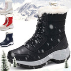 Snow Boots Plush Warm Ankle Boots For Women Winter Shoes Pi-Mart