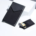 Metal Card Holder, Money Clip Aluminum Alloy Lycra Cloth - SJB-DIAMOND ELITES