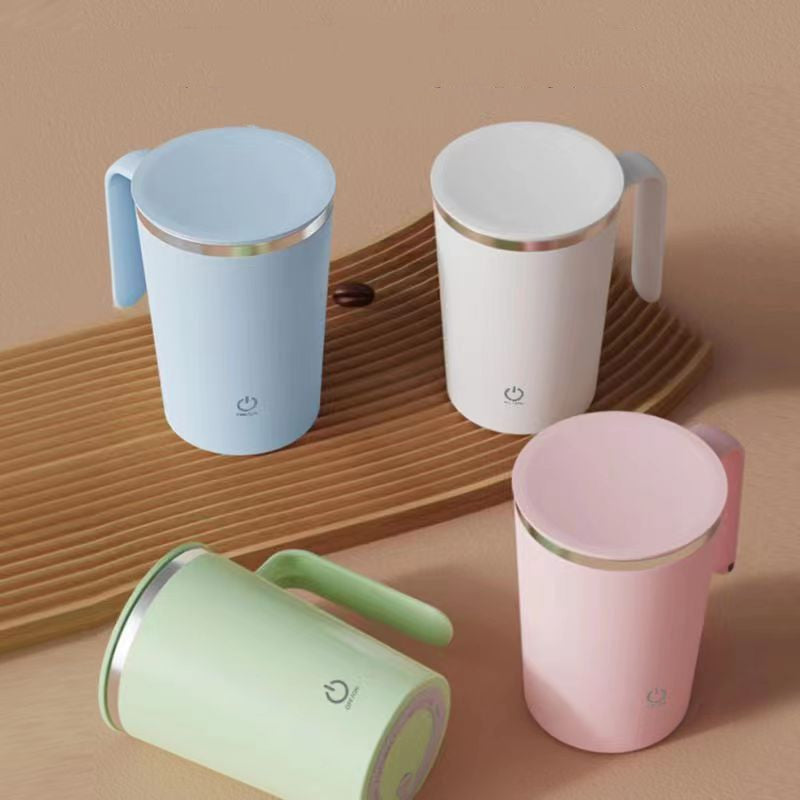 Kitchen Electric Mixing Cup Stirring Coffee Cup Automatic Mixing Mugs Cup Lazy Rotating Magnetic Water Cup Pi-Mart