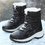 Snow Boots Plush Warm Ankle Boots For Women Winter Shoes Pi-Mart