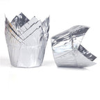 50pcs Newspaper Style Cupcake Liner Baking Cup For Wedding Party Muffin Cupcake Paper Cup Oilproof Cake Wrapper Cupcake Baking Cups Muffin Baking Liners Holders Cupcake Wrapper Brown White Bright Nature Color Stevvex