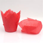 50pcs Newspaper Style Cupcake Liner Baking Cup For Wedding Party Muffin Cupcake Paper Cup Oilproof Cake Wrapper Cupcake Baking Cups Muffin Baking Liners Holders Cupcake Wrapper Brown White Bright Nature Color Stevvex