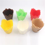 50pcs Newspaper Style Cupcake Liner Baking Cup For Wedding Party Muffin Cupcake Paper Cup Oilproof Cake Wrapper Cupcake Baking Cups Muffin Baking Liners Holders Cupcake Wrapper Brown White Bright Nature Color Stevvex