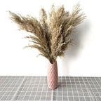 50Pcs/Bunch 50cm Natural Phragmites Reed Flowers Bulrush Bouquet Big Dried Pampas Grass Wedding Decoration Home Fall Decor Stevvex