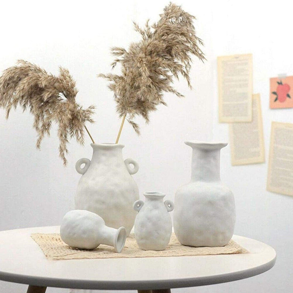 50Pcs/Bunch 50cm Natural Phragmites Reed Flowers Bulrush Bouquet Big Dried Pampas Grass Wedding Decoration Home Fall Decor Stevvex