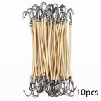 5/10pcs Ponytail Rubber Elastic Hook Hair Bands For Women Gum Hooks Hair Accessories Hair Ties Styling Tools Holder Bungee Bands Gorgeous Hair Accessories For Women