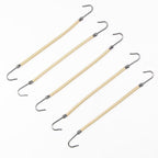 5/10pcs Ponytail Rubber Elastic Hook Hair Bands For Women Gum Hooks Hair Accessories Hair Ties Styling Tools Holder Bungee Bands Gorgeous Hair Accessories For Women