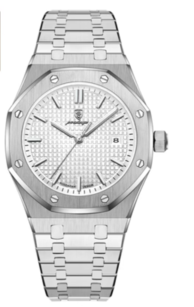 Waterproof Fashion Business Trend Luminous Calendar Watch Pi-Mart
