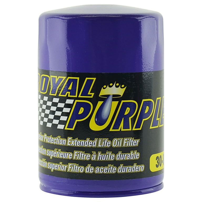 Royal Purple Extended Life Engine Oil Filter 30-8A, for Alfa Romeo, Chevrolet, GMC and Land Rover
