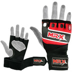 MRX Neoprene Gel Gloves With Wraps Red MRX Products