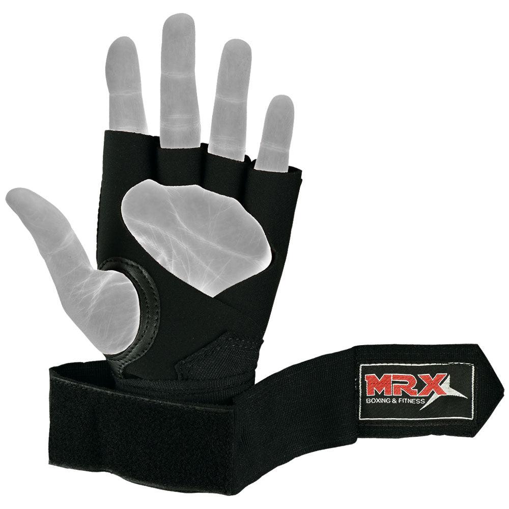 MRX Neoprene Gel Gloves With Wraps Red MRX Products