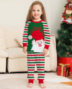 Family Pajamas Matching Sets Red Stripe Xmas Holiday Sleepwear Jammies Long Sleeve PJs Outfits Pi-Mart