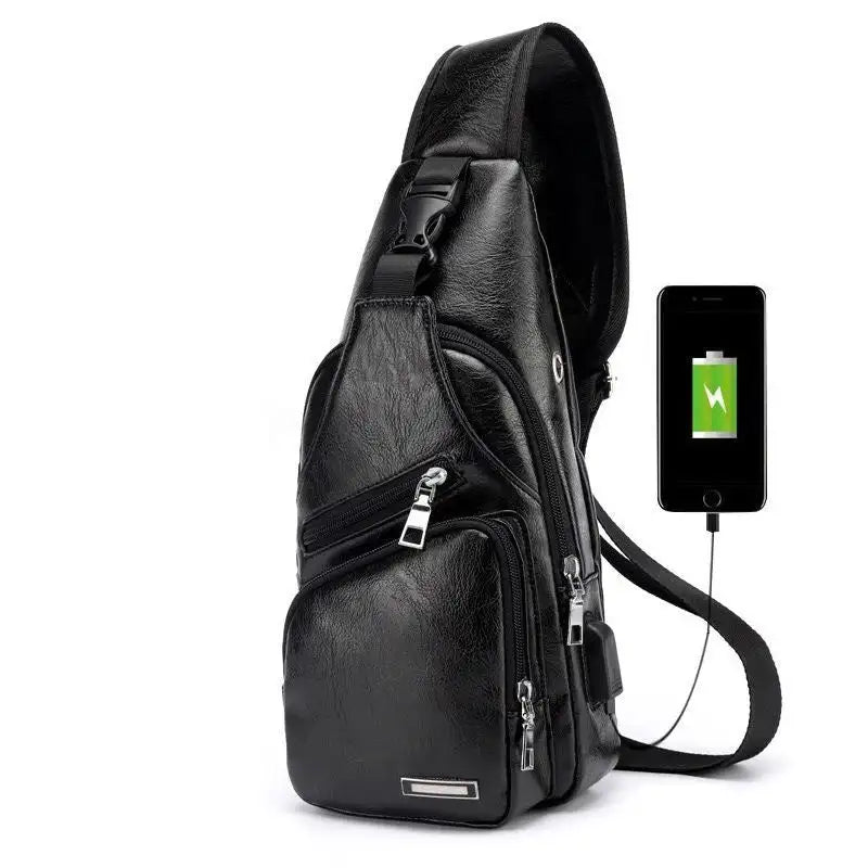 Waterproof casual one-shoulder messenger bag Lootquake LLC