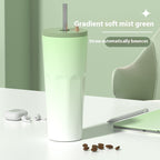 Straw Thermal Insulation Cup Outdoor Leisure Fashion Sports Cup