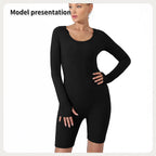 Women's Fashion Simple Solid Color Bodysuit - SJB-DIAMOND ELITES