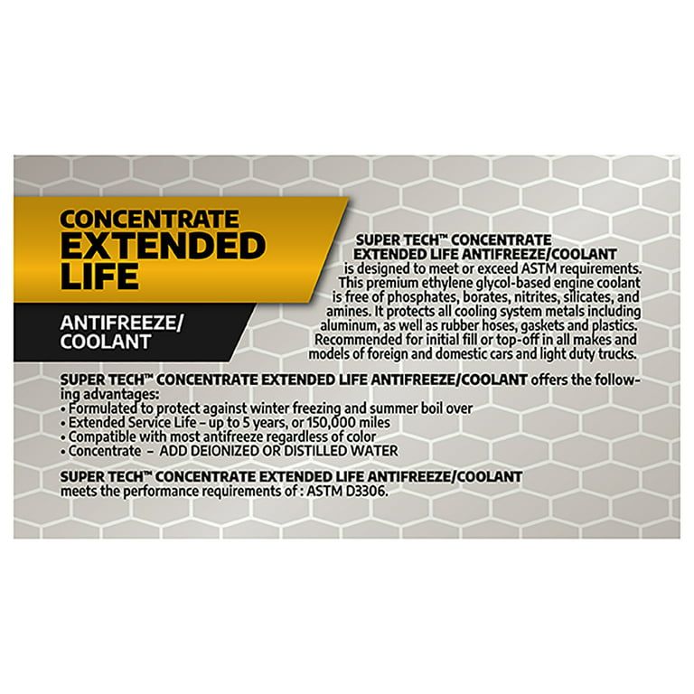 Super Tech Extended Life Concentrate AF/Coolant